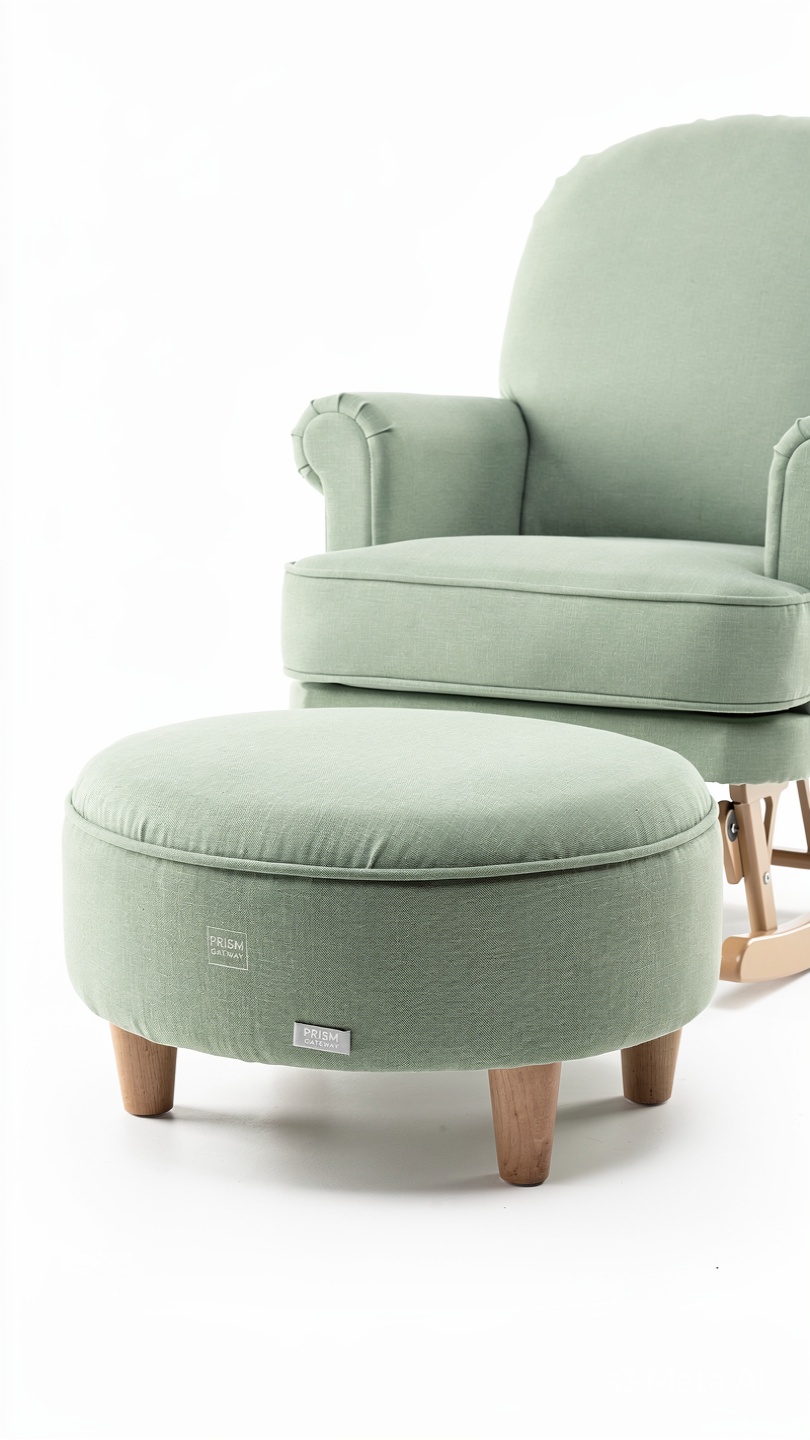 Cloud Nursing Ottoman